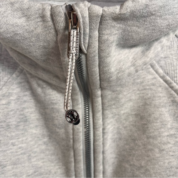 Lululemon Scuba Oversized Half-Zip Hoodie Heathered grey - Picture 5 of 12
